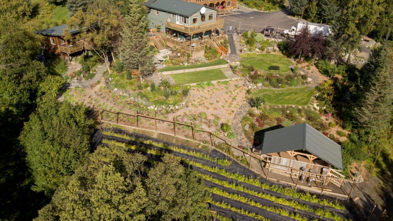 Bear Creek Winery And Lodging Bed and Breakfast Homer Eksteriør billede